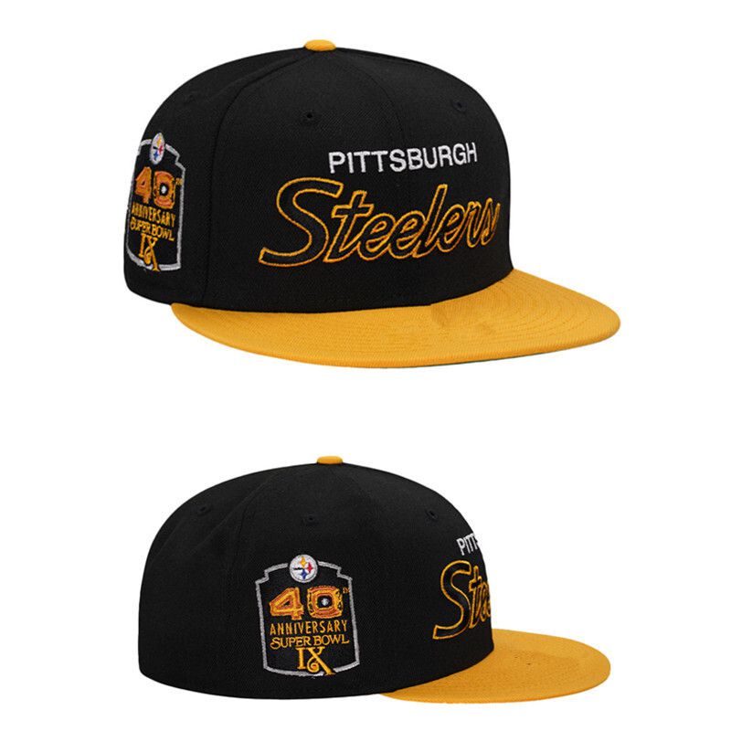 2025 NFL Pittsburgh Steelers Hat style TX 02